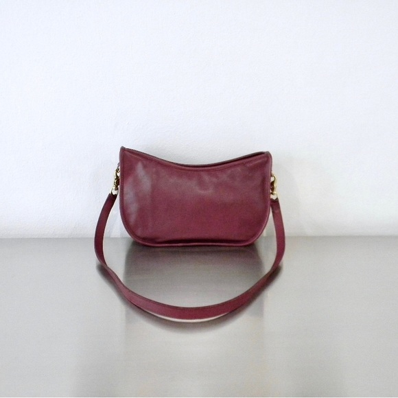 Vintage Coach Large Swinger Bag (Wine) - Picture 3 of 11